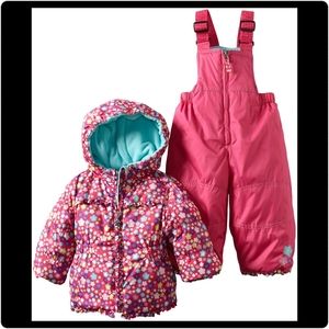 Baby Girl Snowsuit